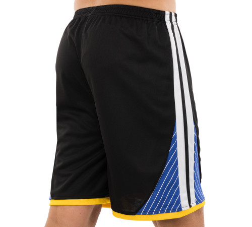Форма баскетбольна дитяча NBA клуб Golden state warriors 30 S-2XL чорний-жовтий