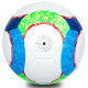 Мяч футбольный SP-Sport EURO 2020 №5 PU белый-синий-салатовый
