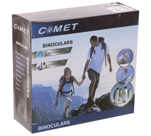 Бінокль COMET 10х50W чорний