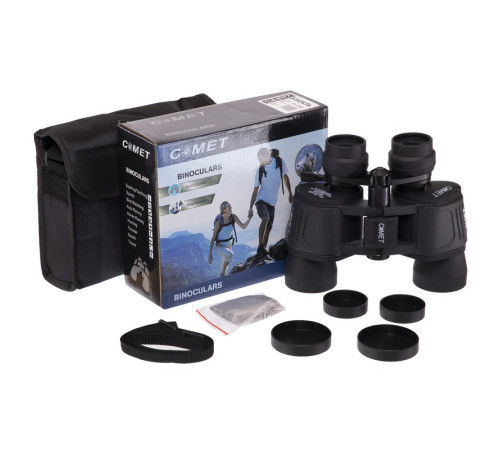 Бінокль COMET Zoom 10-20х40 чорний