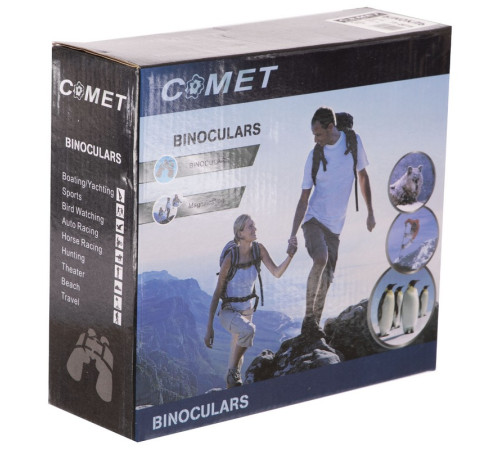 Бинокль COMET Zoom 10-70х70 черный
