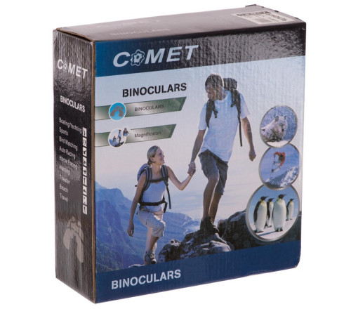 Бінокль COMET Zoom 10-90х80 чорний