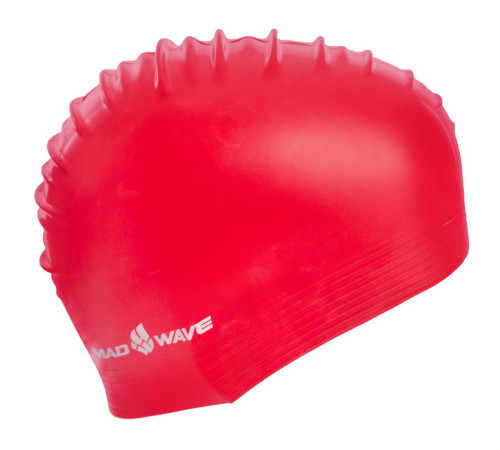 Шапочка для плавання латексна для дорослих MadWave SOLID SOFT кольори в асортименті