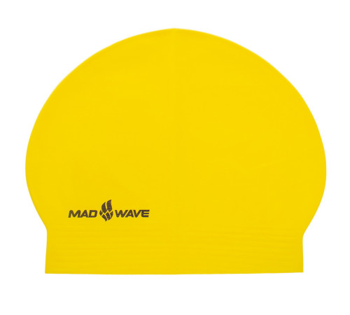 Шапочка для плавання латексна для дорослих MadWave SOLID SOFT кольори в асортименті