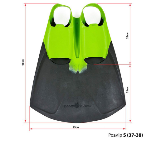 Моноласта MadWave XS-XL чорний