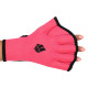 Акваперчатки для аквафітнесу Aquafitness gloves MadWave S-L рожевий-чорний
