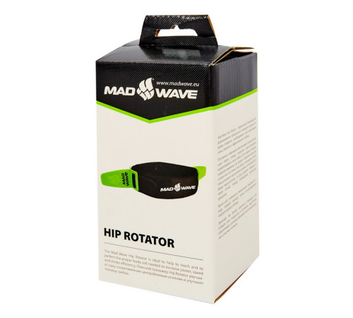 Поясной тренажер MadWave HIP ROTATOR черный