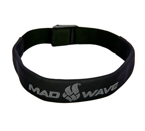 Пояс с тросом MadWave BELT TRAINER длина-2м черный