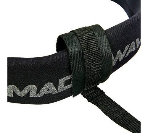 Пояс с тросом MadWave BELT TRAINER длина-2м черный