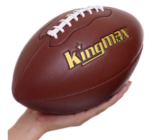 М'яч для американського футболу дитячий PeeWee KINGMAX №6 коричневий