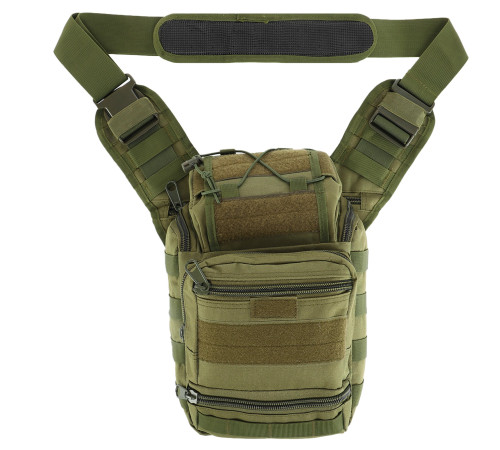 Сумка тактическая через плечо Military Rangers розмір 30x23x13см 9л кольори в асортименті