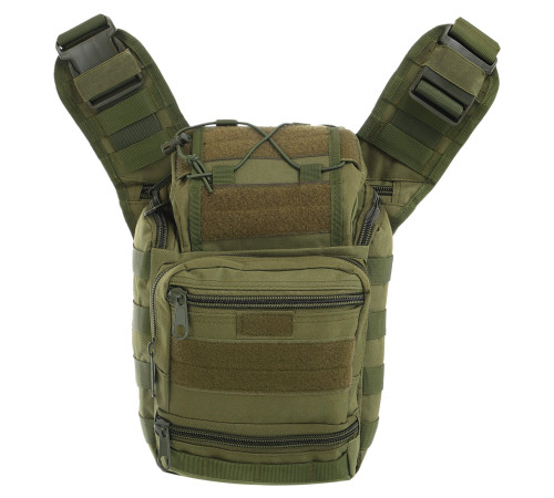 Сумка тактическая через плечо Military Rangers розмір 30x23x13см 9л кольори в асортименті
