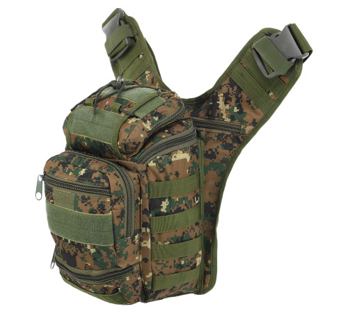 Сумка тактическая через плечо Military Rangers розмір 30x23x13см 9л кольори в асортименті