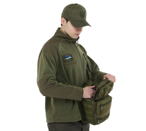 Сумка тактическая через плечо Military Rangers розмір 30x23x13см 9л кольори в асортименті