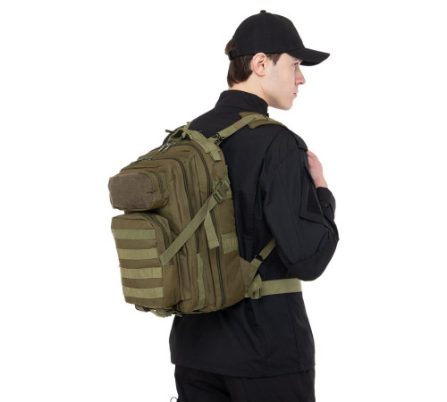 Рюкзак тактический штурмовой Military Rangers размер 42x23x20см 20л цвета в ассортименте