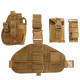 Кобура тактична Military Rangers розмір 17x31см кольори в асортименті