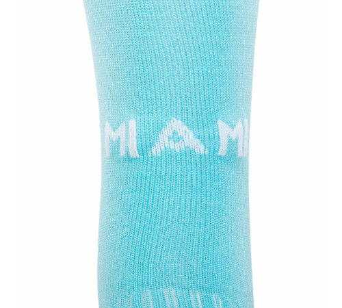 Гетри дитячі із символікою футбольного клубу SPOINT INTER MIAMI THIRD 2025 розмір 32-39 бірюзовий-помаранчевий
