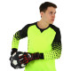 Рукавиці воротарські професійні із захистом пальців Joma GK-PRO розмір 7-12 чорний-червоний