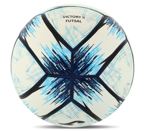 М'яч футзальний Joma HYBRID VICTORY II №4 PU білий-синій