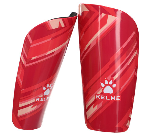 Щитки футбольні KELME S-M червоний