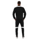 Костюм спортивний кофта на блискавці та штани Joma CHAMPIONSHIP VI 6XS-2XL чорний-білий