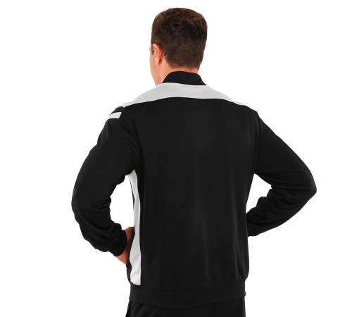 Костюм спортивний кофта на блискавці та штани Joma CHAMPIONSHIP VI 6XS-2XL чорний-білий