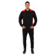 Костюм спортивний кофта на блискавці та штани Joma CHAMPIONSHIP VI 6XS-2XL чорний-червоний