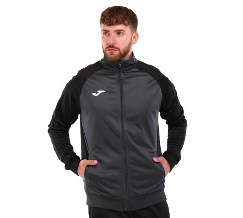Костюм спортивний кофта на блискавці та штани Joma ACADEMY IV 6XS-XL чорний