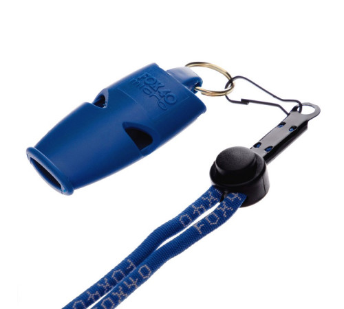 Свисток спортивний суддівський пластиковий зі шнурком WHISTLE MICRO SAFETY кольори в асортименті