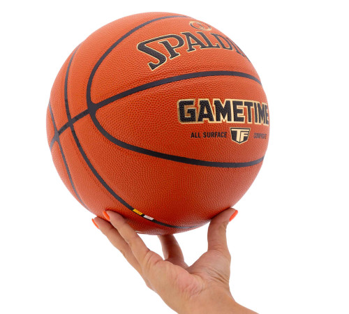 Мяч баскетбольный SPALDING TF-GAMETIME размер 7 коричневый