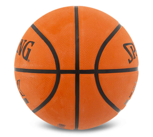Мяч баскетбольный резиновый SPALDING FLEX размер 7 оранжевый