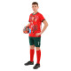 Форма футбольная детская RONALDO 7 SP-Sport 20-30 красный-зеленый