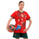 Форма футбольная детская RONALDO 7 SP-Sport 20-30 красный-зеленый