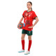 Форма футбольная детская RONALDO 7 SP-Sport 20-30 красный-зеленый