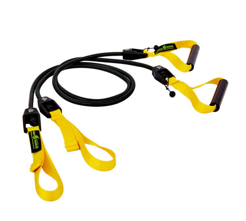 Тренажер для плавания с ручками для тренировки гребка MadWave ROWER TRAINER DRY длина 1,2м цвета в ассортименте