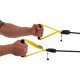 Тренажер для плавания с ручками для тренировки гребка MadWave ROWER TRAINER DRY длина 1,2м цвета в ассортименте
