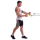 Тренажер для плавания с ручками для тренировки гребка MadWave ROWER TRAINER DRY длина 1,2м цвета в ассортименте