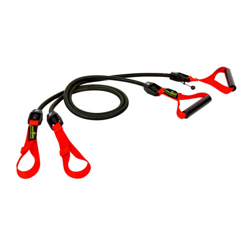 Тренажер для плавания с ручками для тренировки гребка MadWave ROWER TRAINER DRY длина 1,2м цвета в ассортименте