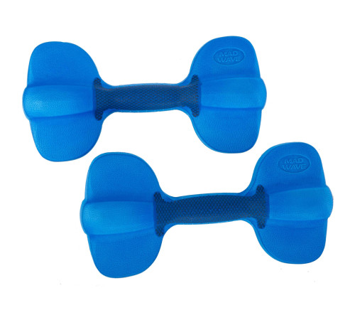 Гантели для аквафитнеса и аквааэробики аква-гантели Aqua Dumbbells MadWave Aquaaerobics Pair 2шт цвета в ассортименте