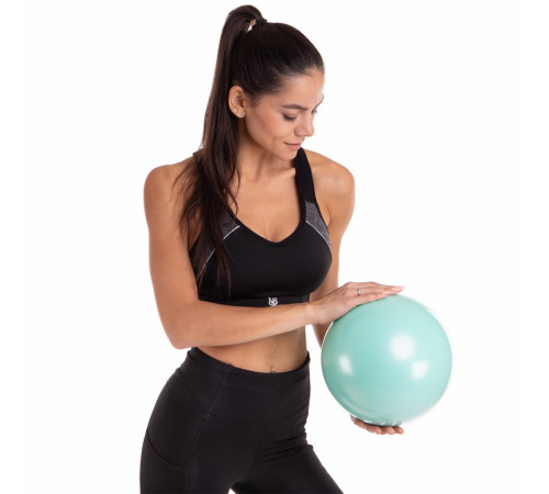 М'яч для пілатесу та йоги Pilates ball Mini Pastel Zelart 20см м'ятний