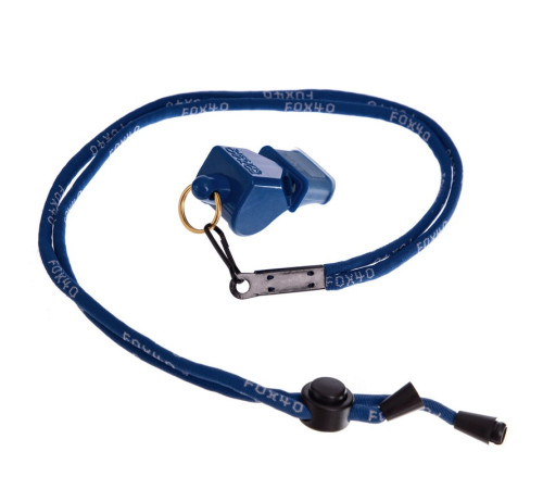 Свисток спортивний суддівський пластиковий зі шнурком Classic CMG кольори в асортименті
