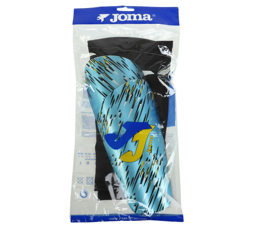 Щитки футбольні із тримачем щитків у комплекті Joma SPIDER M-L бірюзовий