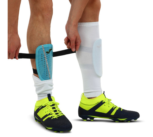 Щитки футбольні Joma ATTACK S-L бірюзовий