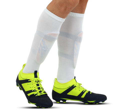 Щитки футбольні Joma DEFENSE S-L золото-синій
