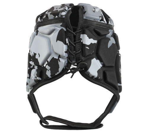 Шолом захисний м'який для гри в регбі Joma PROTECT M-L чорний-сірий