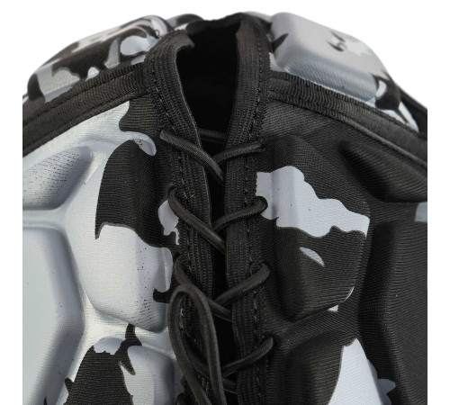 Шолом захисний м'який для гри в регбі Joma PROTECT M-L чорний-сірий