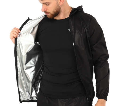 Костюм-сауна для схуднення SAUNA SUIT SIBOTE XL-4XL чорний