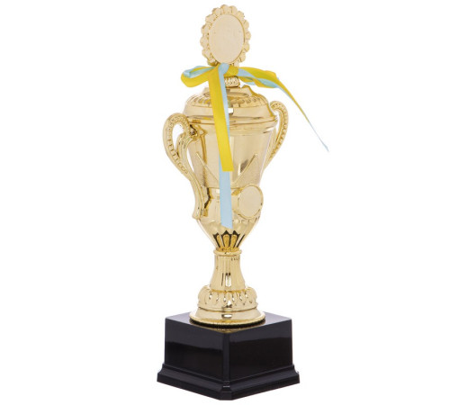 Кубок спортивный наградной SP-Sport Luck высота 32см золотой