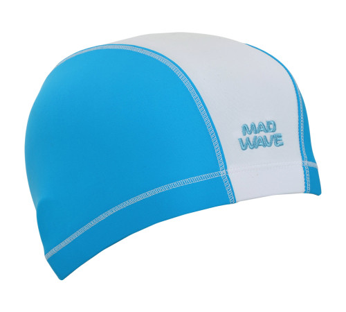 Шапочка для плавання текстильна MadWave Lycra DUOTONE кольори в асортименті