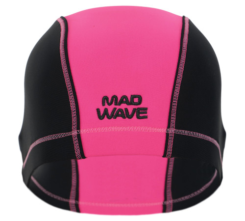 Шапочка для плавання текстильна MadWave Lycra DUOTONE кольори в асортименті